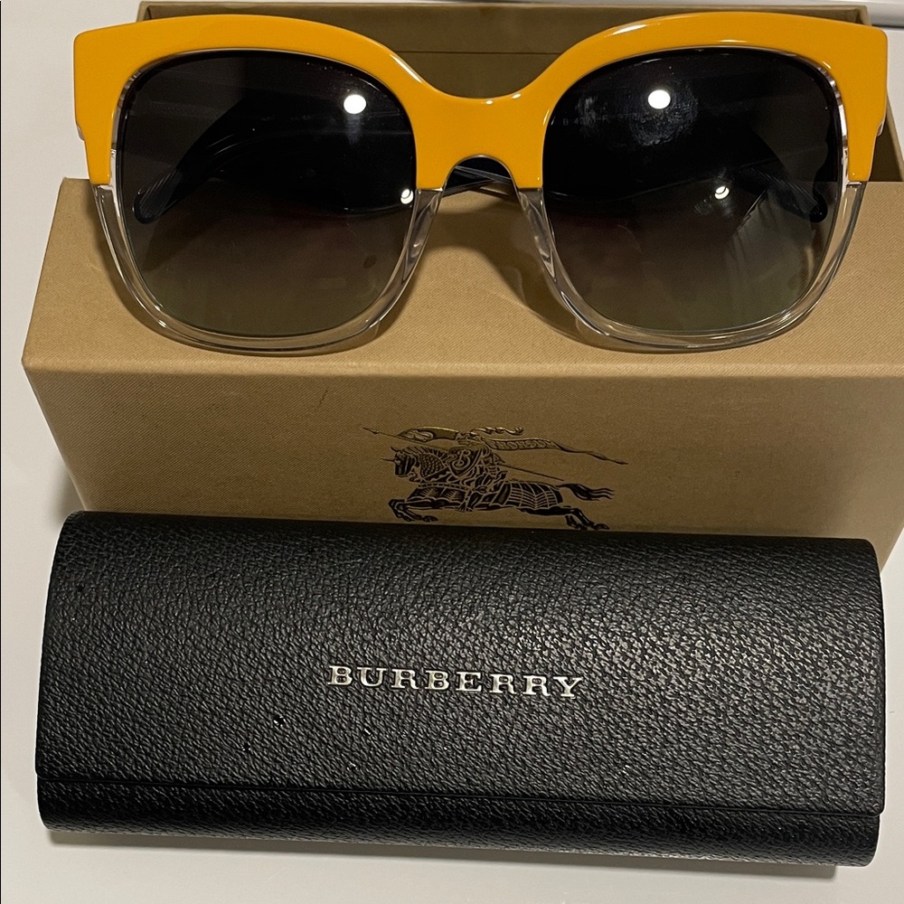 Burberry Yellow Women's Sunglasses
